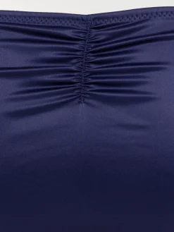 Culotte satinée et dentelle femme (S-XL)