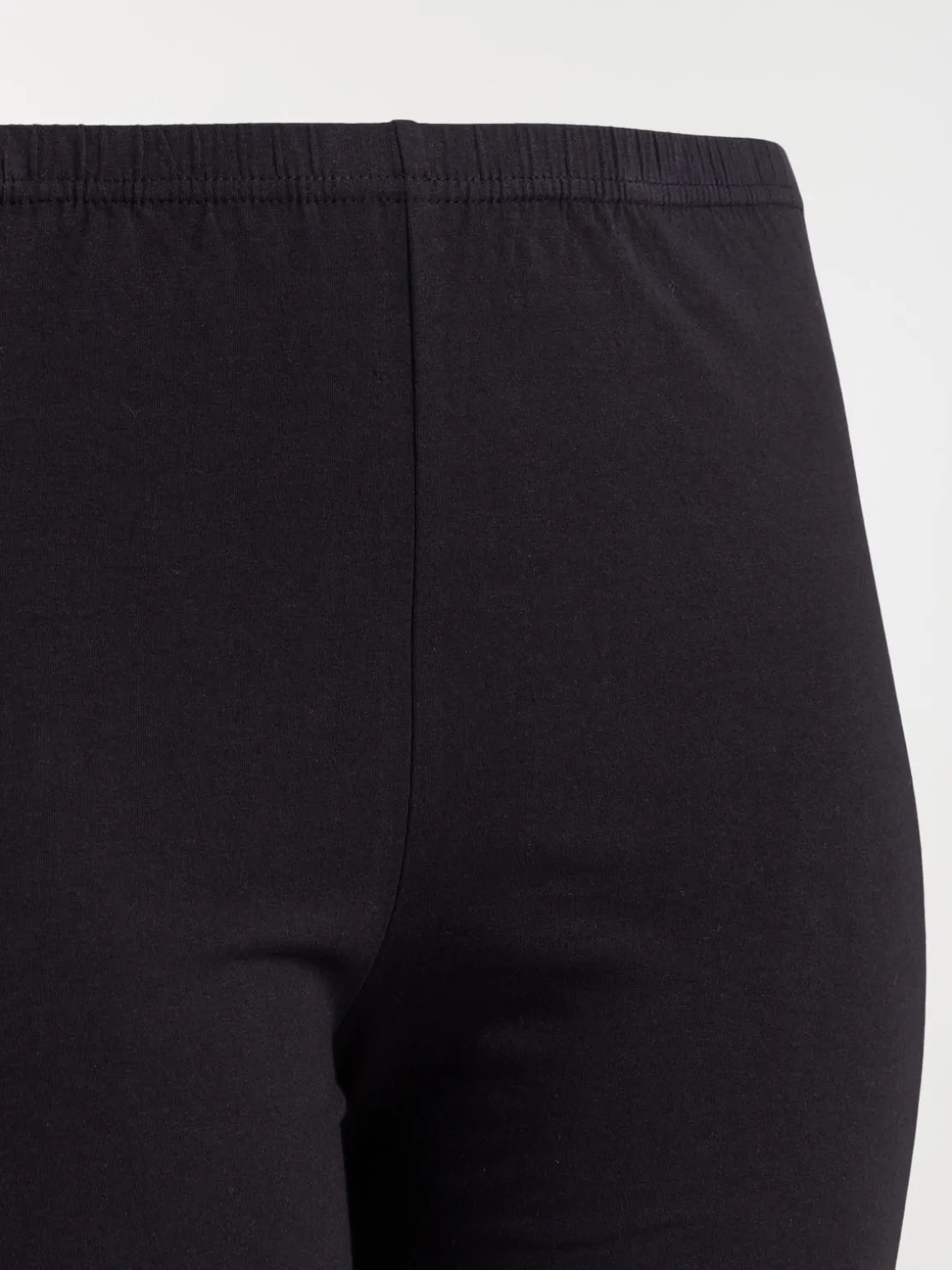 Cycliste noir grande taille femme