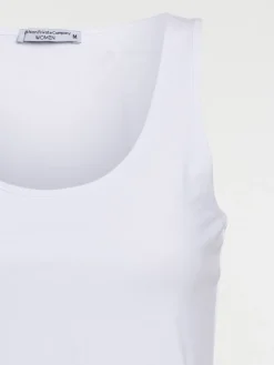 Débardeur basique blanc femme