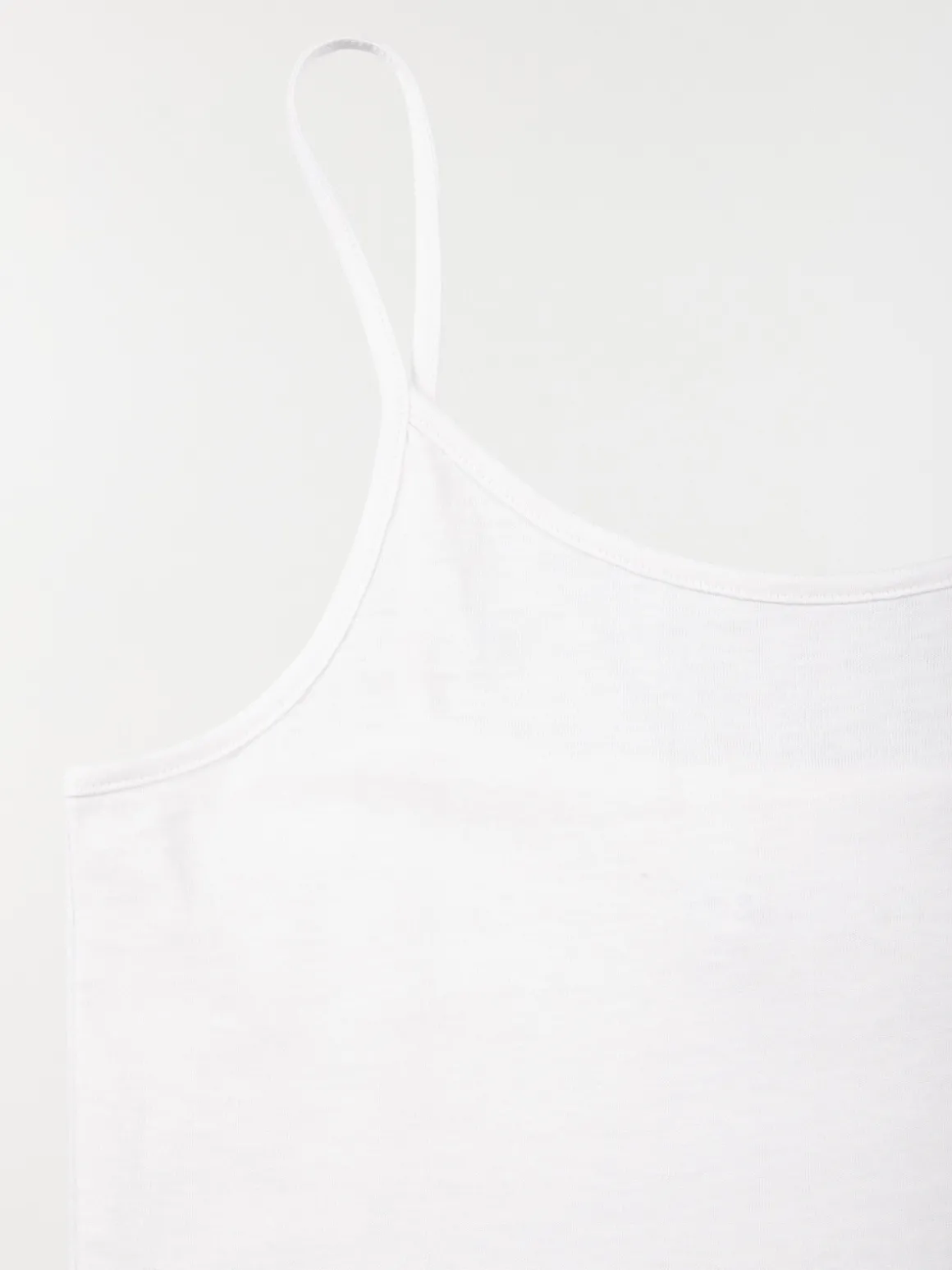 Débardeur basique blanc fille (XXS-M)