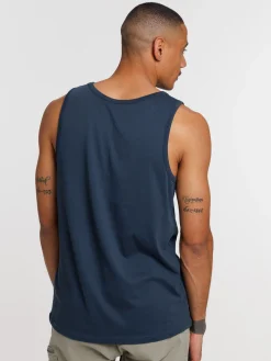 Débardeur basique bleu nuit homme