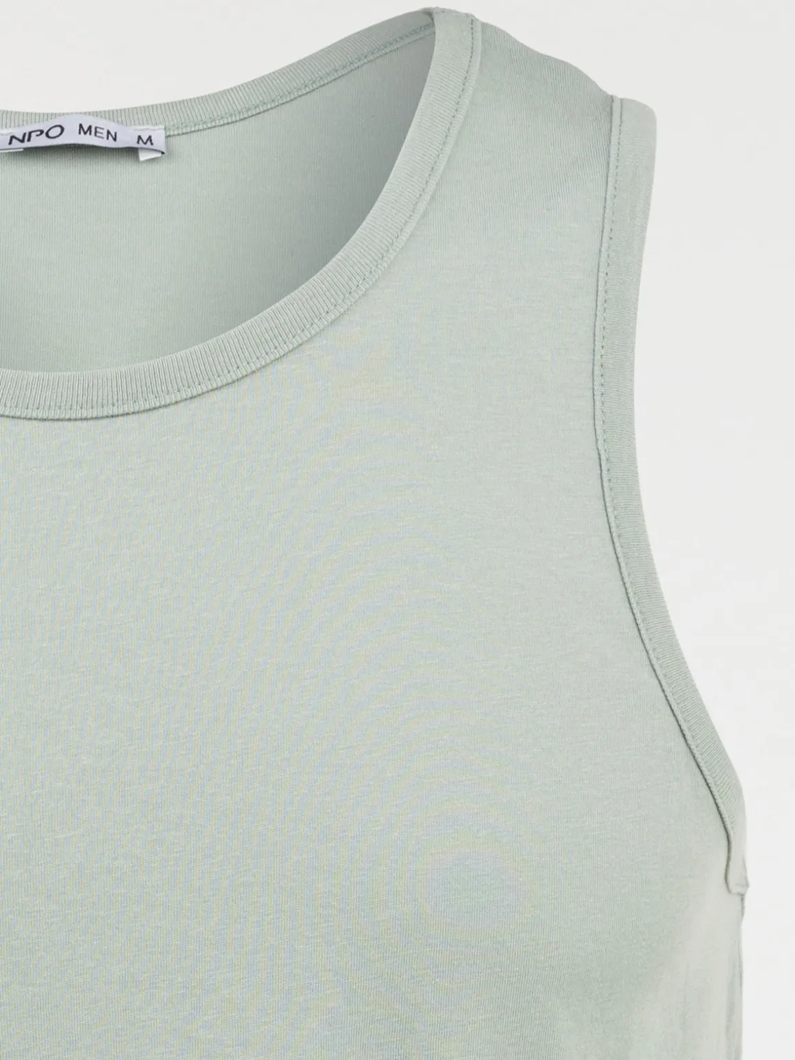 Débardeur basique silver blue homme
