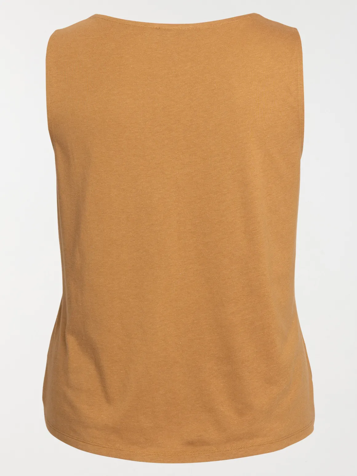 Débardeur caramel grande taille femme