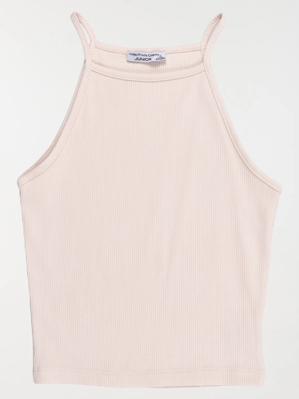 Débardeur crème grisée fille (XXS-M)