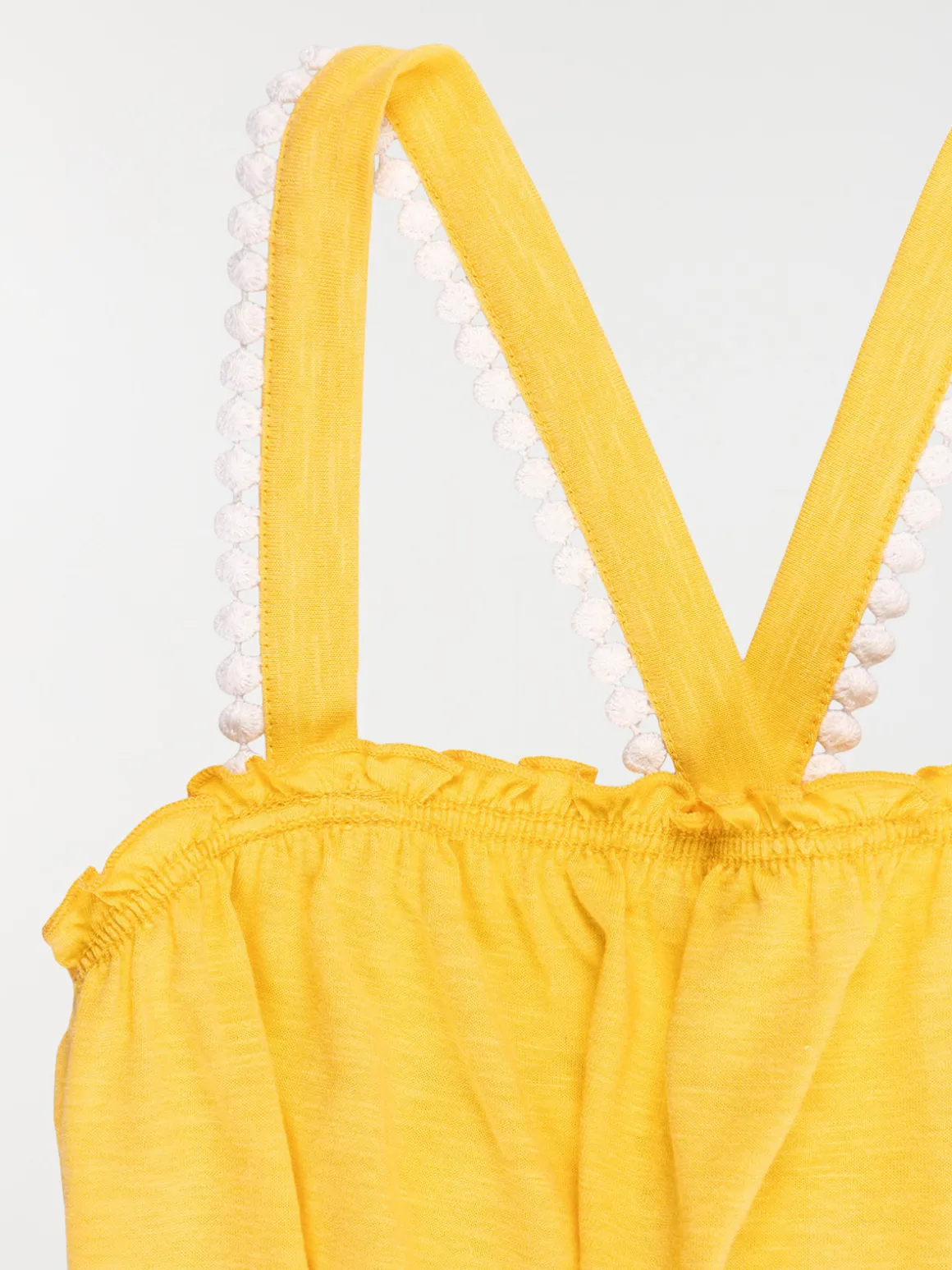 Débardeur dentelle macramé fille (3-12A)