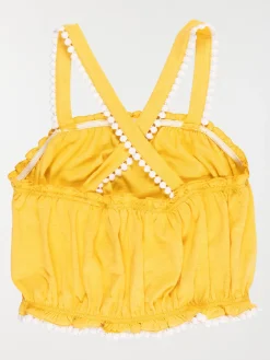 Débardeur dentelle macramé fille (3-12A)