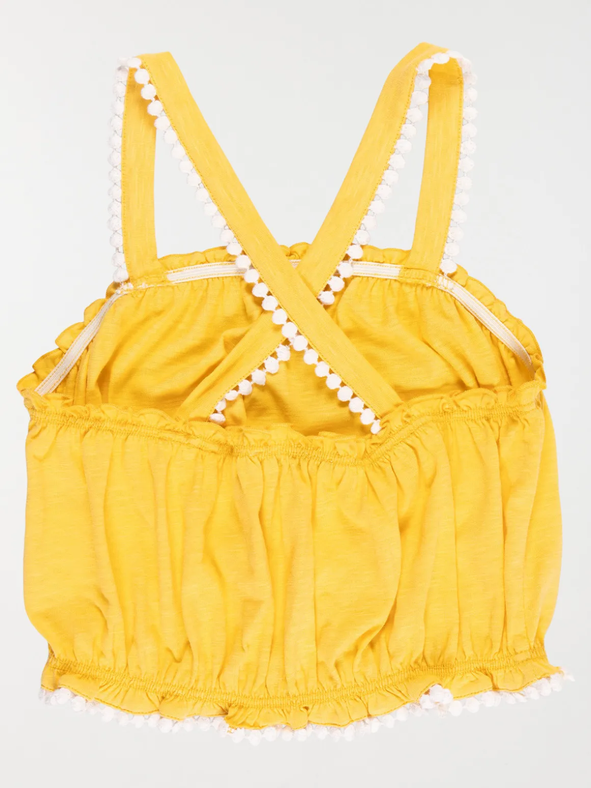 Débardeur dentelle macramé fille (3-12A)