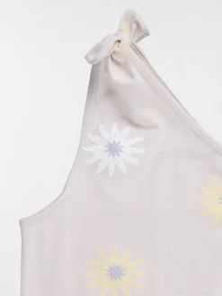 Débardeur fleuri et noeud fille (XXS-M)