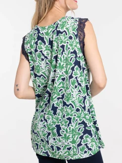 Débardeur imprimé floral femme