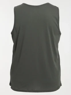 Débardeur kaki homme grande taille