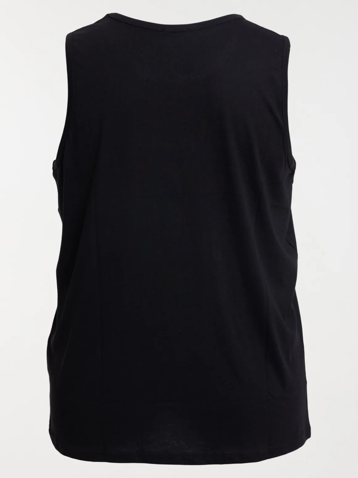 Débardeur noir grande taille homme