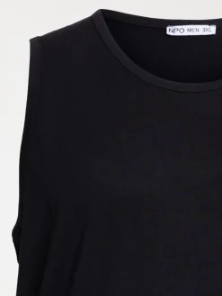 Débardeur noir grande taille homme