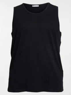 Débardeur noir grande taille homme