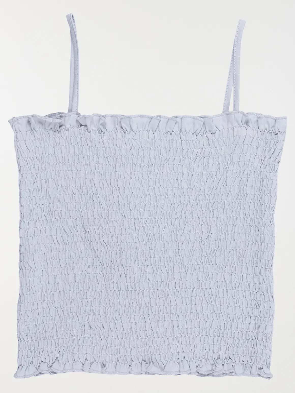 Débardeur smocké brume fille (XXS-M)