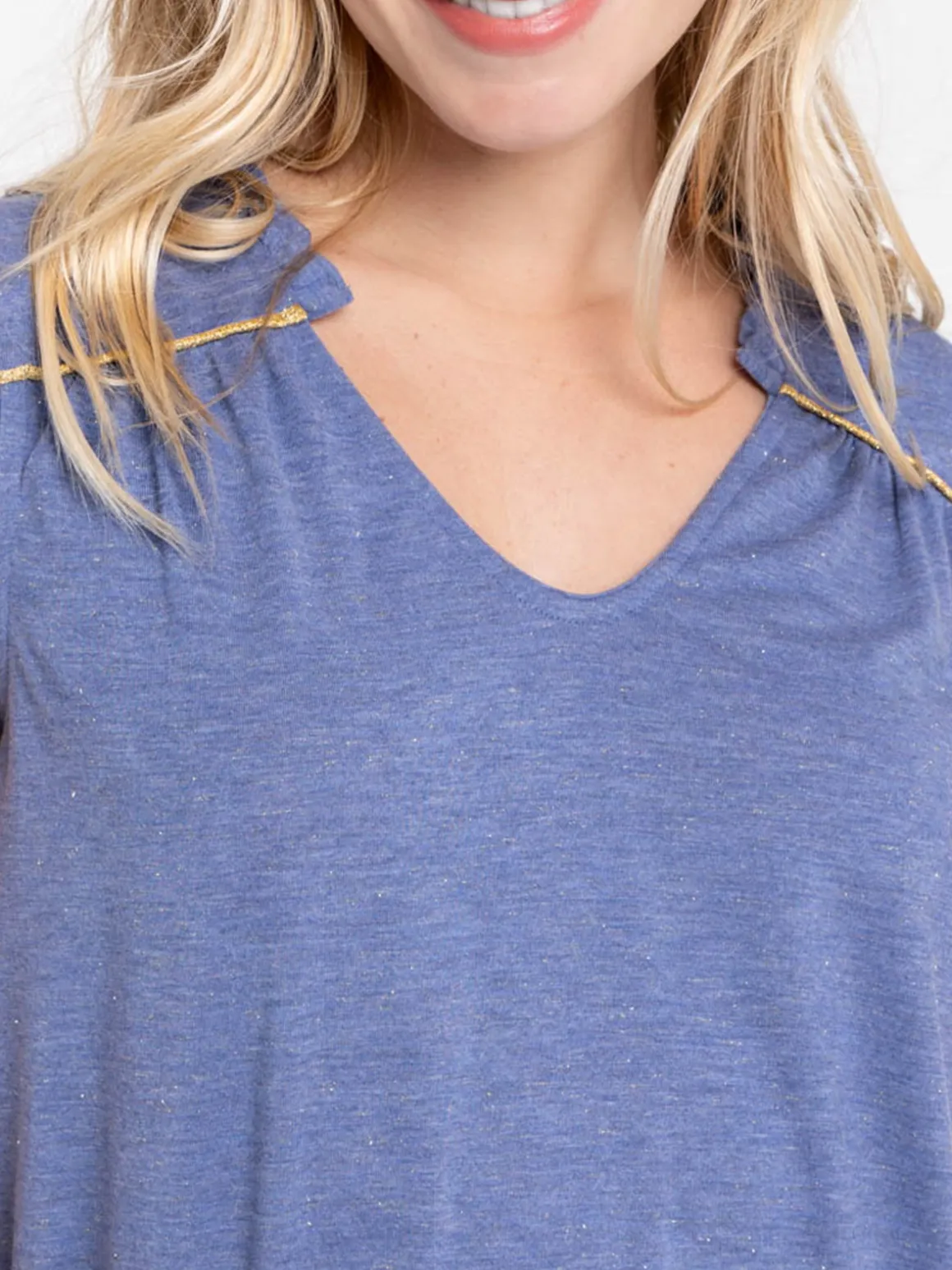 Débardeur sunset blue femme