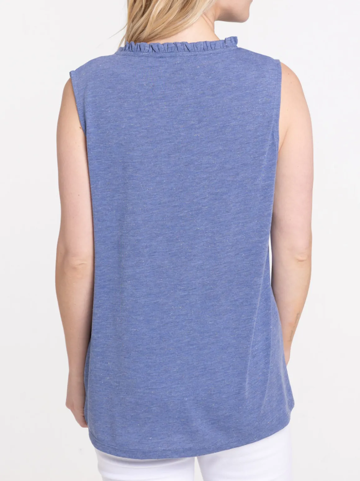 Débardeur sunset blue femme