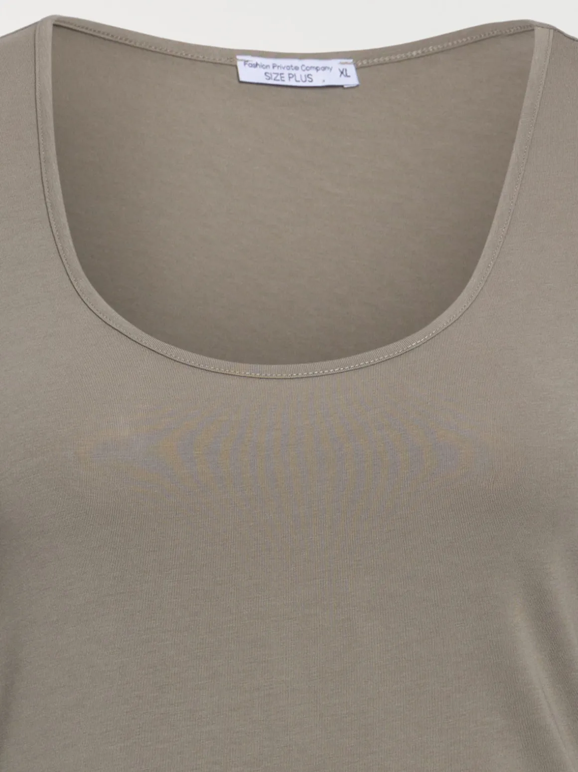 Débardeur tilleul grande taille femme