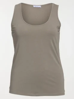 Débardeur tilleul grande taille femme