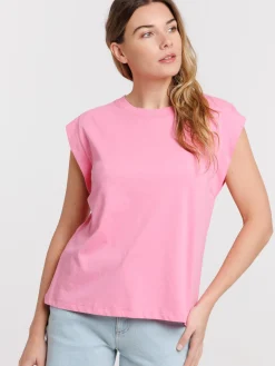 Debardeur femme coloris bubble pink