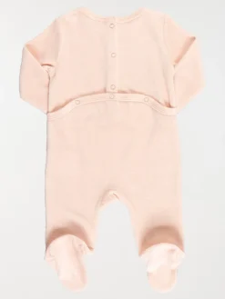 Dors bien Stitch rose baby fille (3-24M)