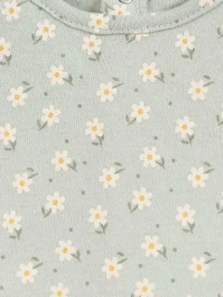 Dors-bien motif fleuri fille (3-24M)
