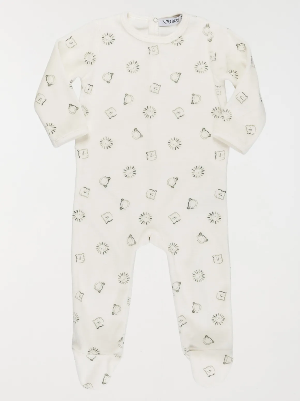 Dors-bien motifs all over garçon (3-24M)