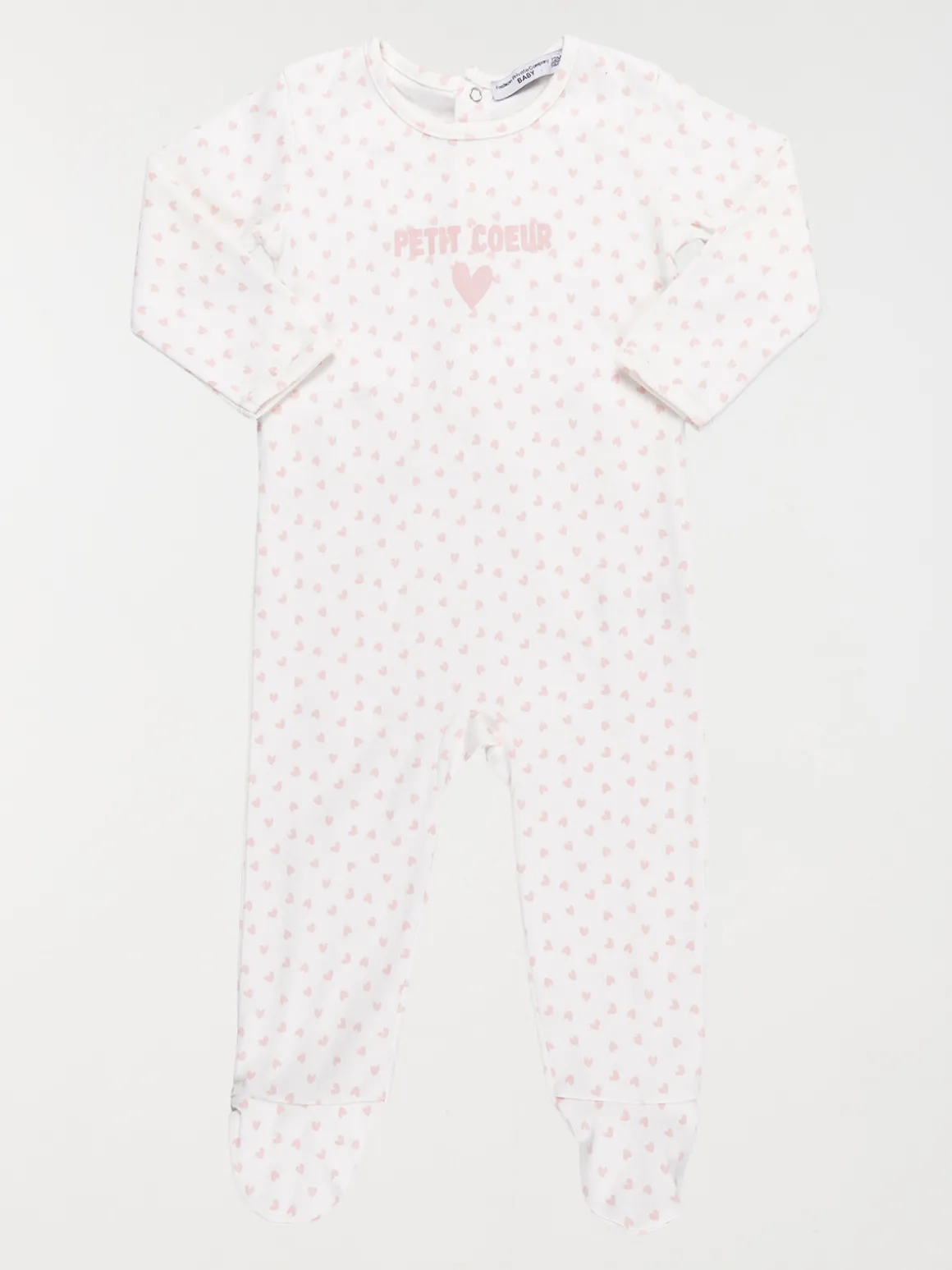 Dors-bien petit coeur fille (3-24M)