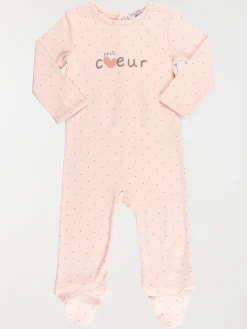 Dors-bien petit coeur fille (3-24M)