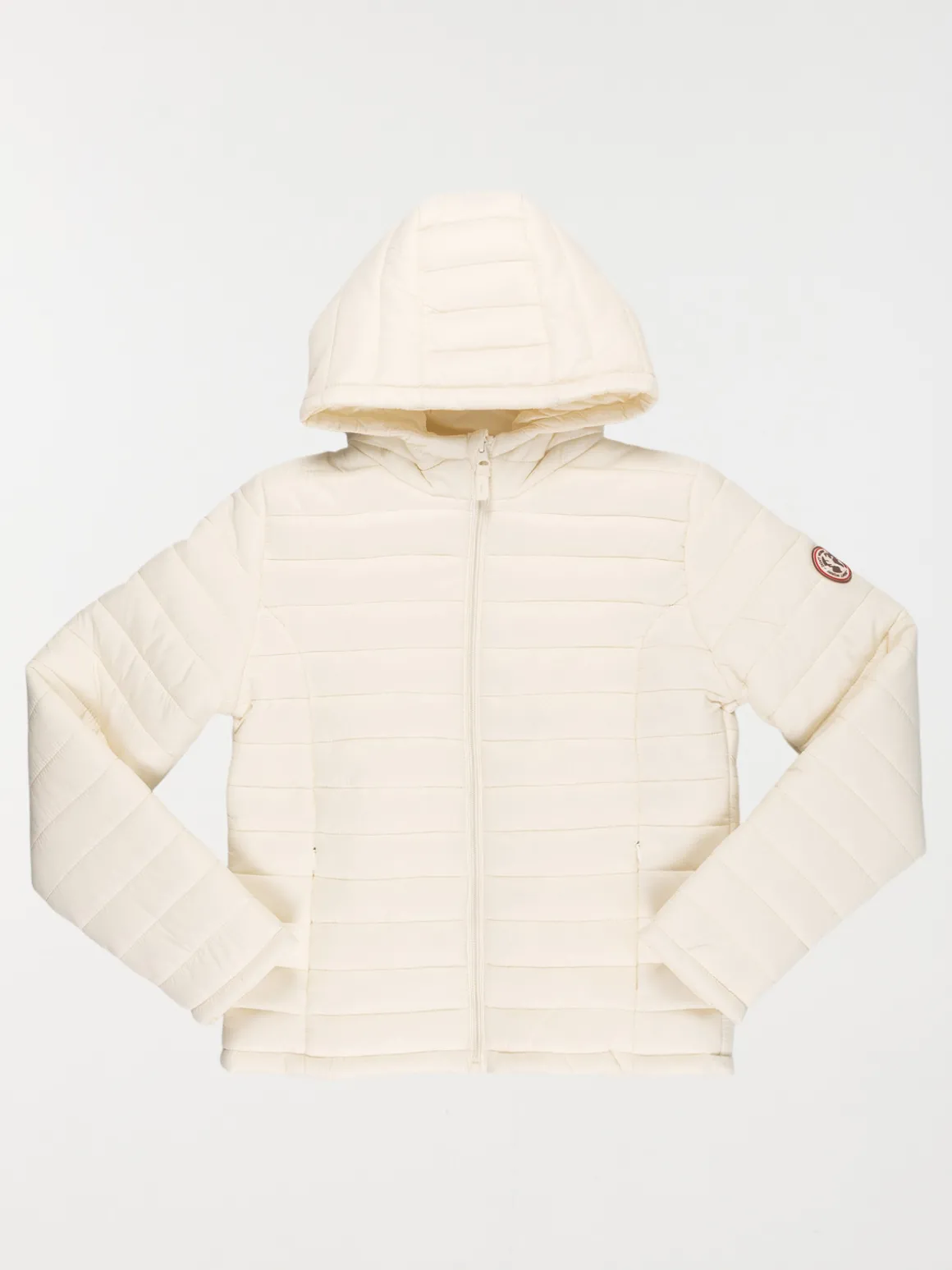 Doudoune à capuche écru fille (XXS-M)