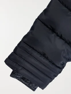 Doudoune à capuche marine fille (6-36M)