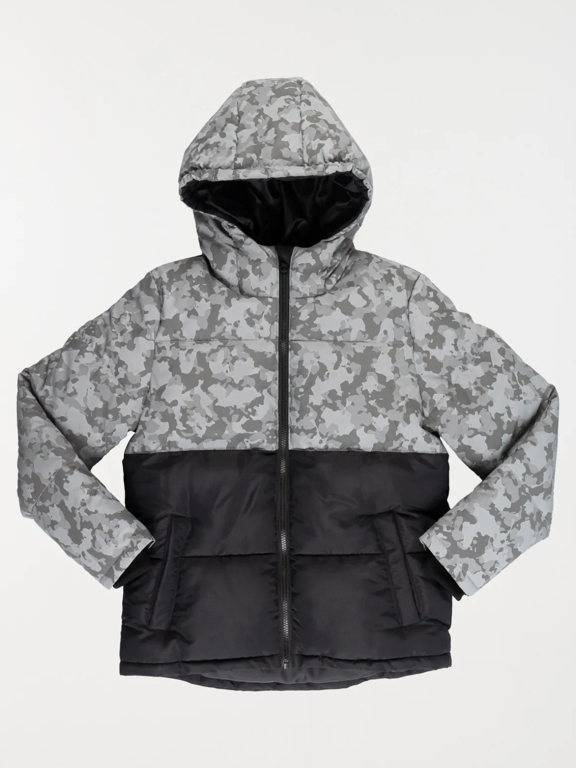 Doudoune camouflage garçon (3-12A)