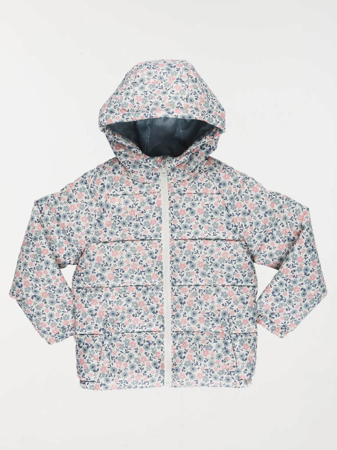 Doudoune fleurie fille (3-12A)