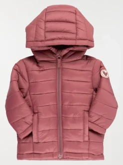 Doudoune légère à capuche fille (3-36M)