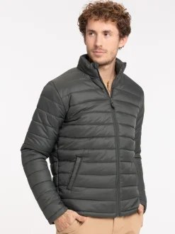 Doudoune légère gris ardoise homme