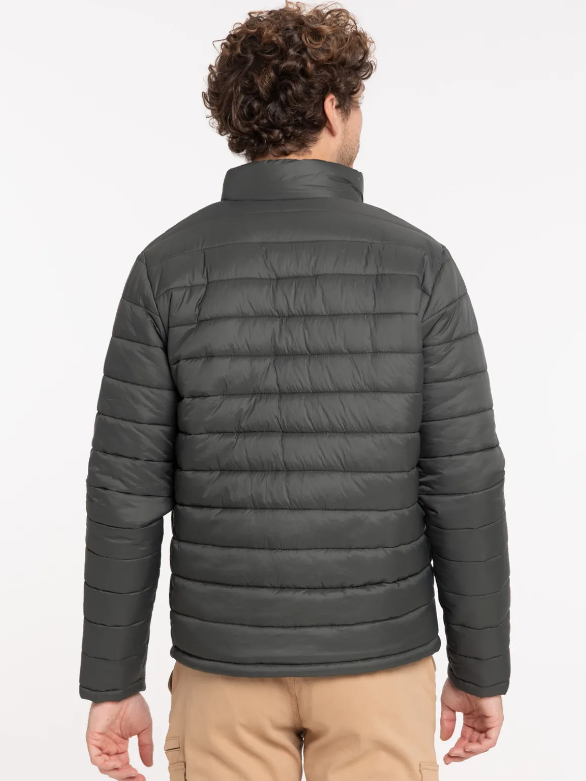 Doudoune légère gris ardoise homme