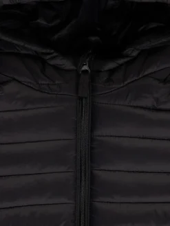 Doudoune légère noire fille (3-12A)