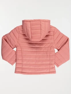 Doudoune légère rose foncé fille (3-12A)