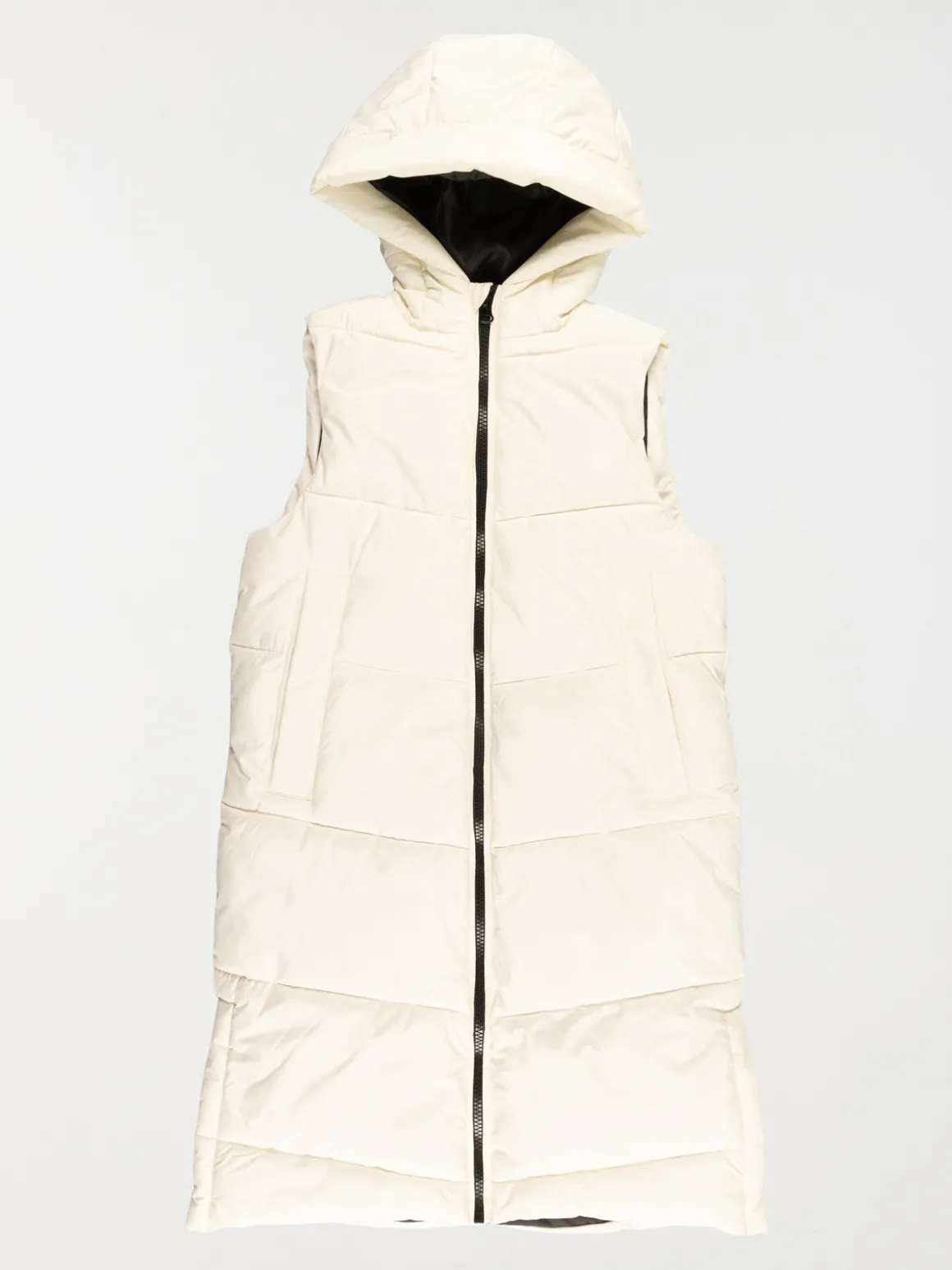 Doudoune longue capuche fille (XXS-M)