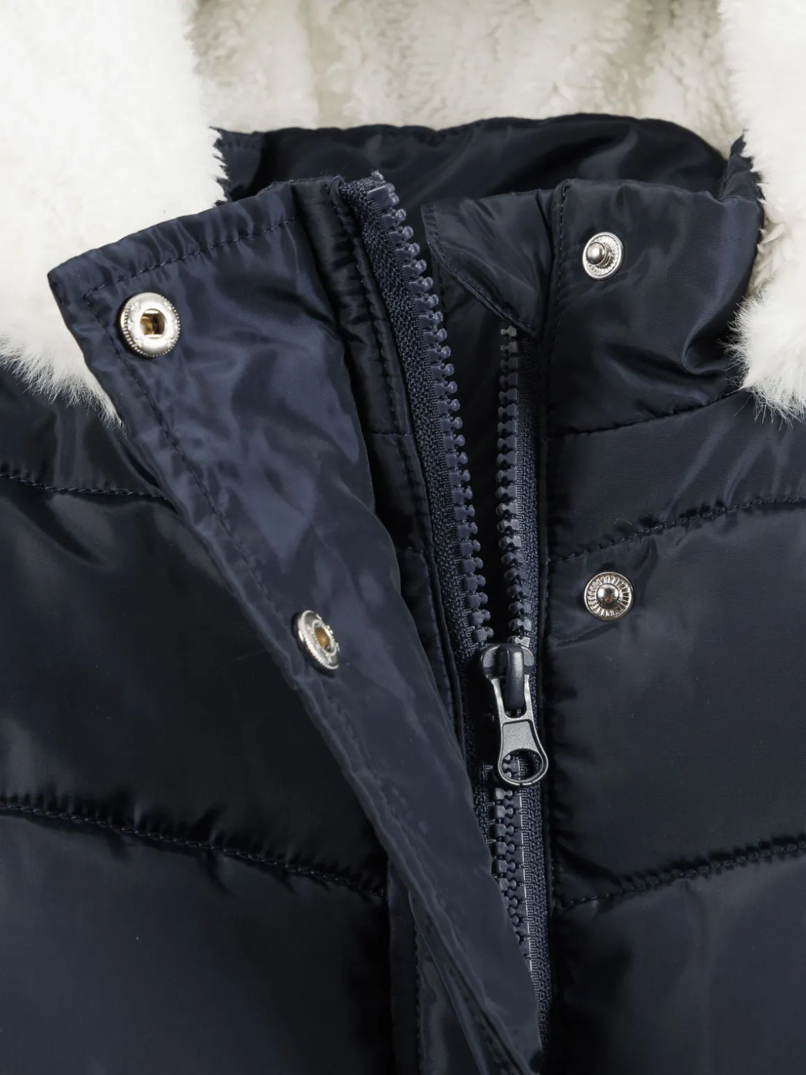 Doudoune marine kid fille (3-12A)
