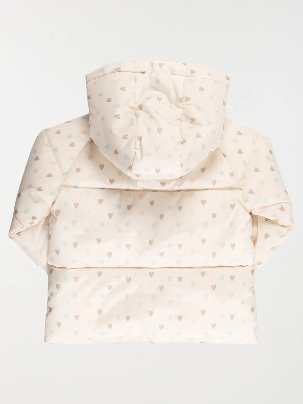 Doudoune motif coeur fille (3-36M)