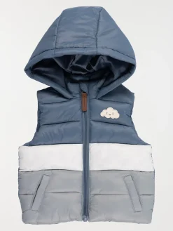 Doudoune sans manches garçon (6-36M)