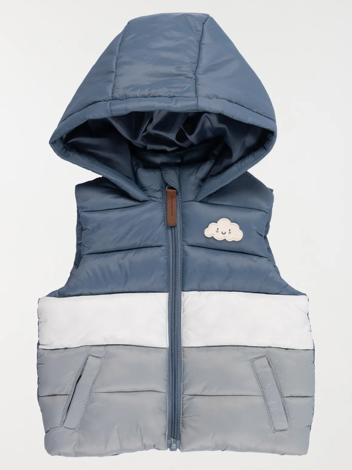 Doudoune sans manches garçon (6-36M)
