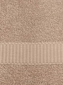 Drap de douche taupe 70 x 130 cm