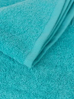 Drap de douche turquoise 70 x 130 cm