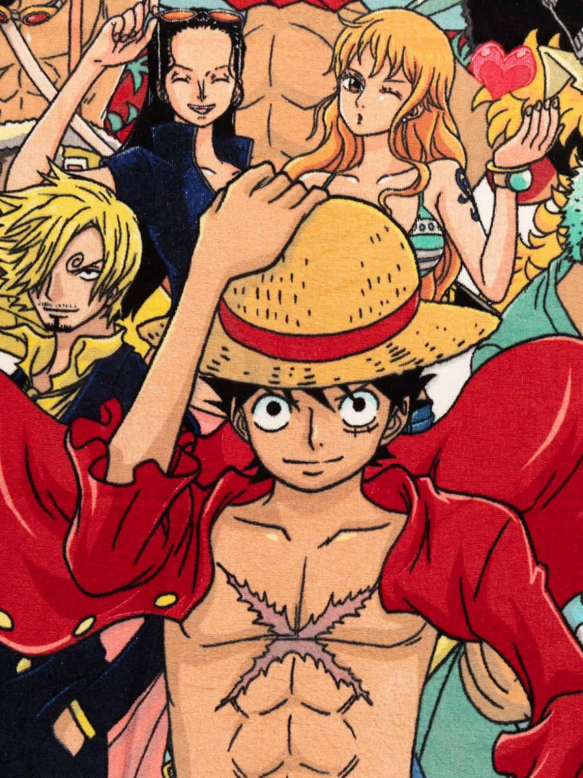 Drap de plage 90 X 170 cm ONE PIECE
