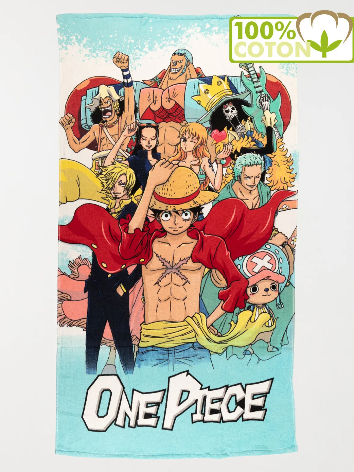 Drap de plage 90 X 170 cm ONE PIECE