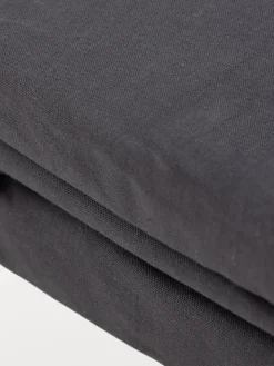 Drap housse 90 x 190 cm ardoise