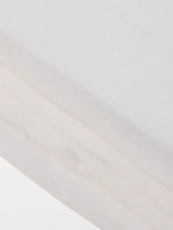 Drap housse 160 x 200 cm blanc