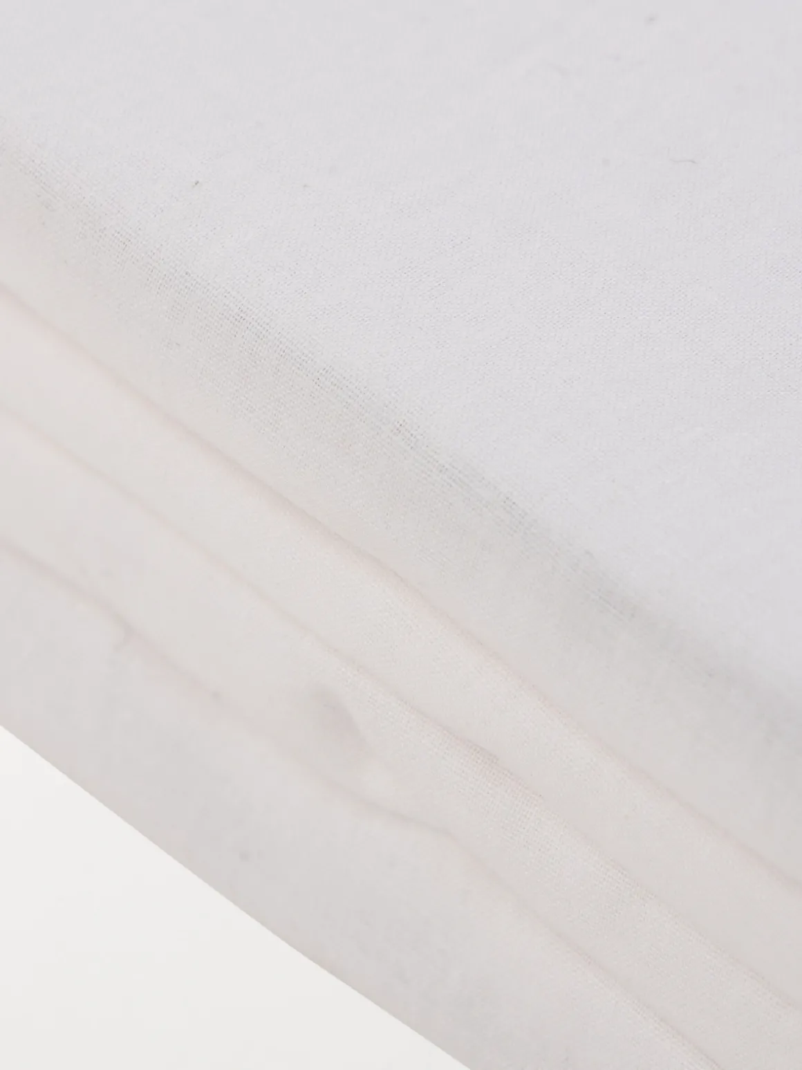 Drap housse 140 x 190 cm blanc