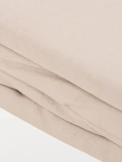 Drap housse 140 x 190 cm ficelle